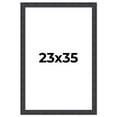 thumbnail image 1 of 23x35 Frame Brown Rustic Solid Wood Picture Frame 1.5 Inches Wide | Interior Frame Depth 0.5 Inches, 1 of 8
