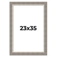 thumbnail image 1 of 23x35 Frame Grey Real Wood Picture Frame Width 2.75 Inches | Interior Frame Depth 0.5 Inches |, 1 of 8