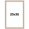 thumbnail image 1 of 23x35 Frame White Real Wood Picture Frame Width 1.5 inches | Interior Frame Depth 0.5 inches |, 1 of 8