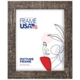 thumbnail image 1 of 23x35 Picture Frame – Brown Chalked Style 26-1921, 1.25 Inch MDF Moulding, Includes Plexiglass and Backing –&nbsp;Wall Display Frame for Art, Posters, or Photos – Frame USA, 1 of 4