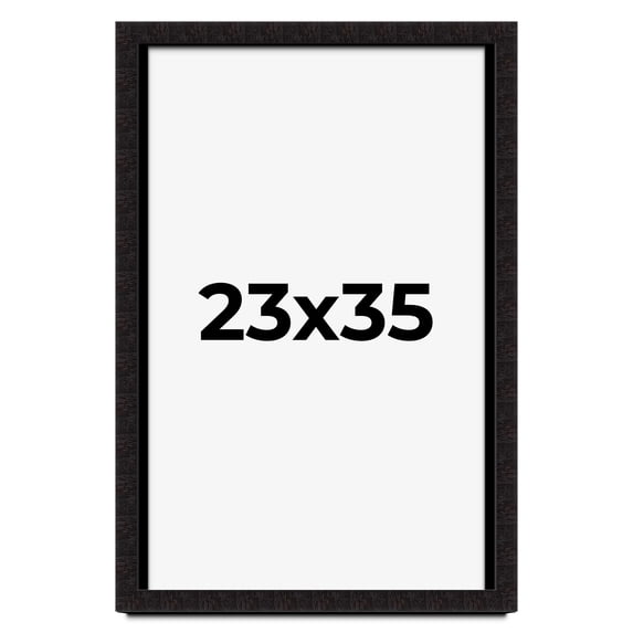 23x35 Shadow Box Black Solid Wood Display Picture Frame | 1 Inch Rabbet Depth | | 1.375 Inch