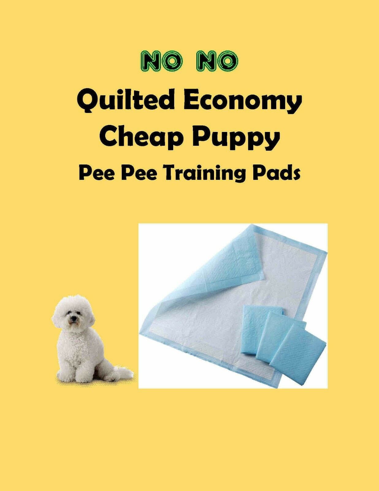 23x36" 150 CHEAP Quilted Xtra Absorb 4-Layer Pads Puppy Training Pads 38 grams