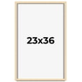 thumbnail image 1 of 23x36 Frame Natural Wood Picture Frame | 0.75 Inch Moulding Width | with UV Acrylic Plexiglass,, 1 of 8