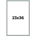 thumbnail image 1 of 23x36 Frame Rustic Sky Blue Solid Wood Picture Frame | 0.75 Inch Moulding Width |Includes UV, 1 of 8