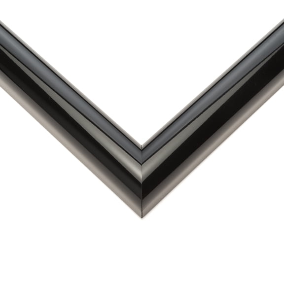23x37 Frame Black Real Wood Picture Frame Width 1.25 inches | Interior Frame Depth 0.5 inches |