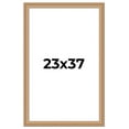 thumbnail image 1 of 23x37 Frame Charleston Honey Brown Solid Wood Picture Frame Width 1.75 Inches | Interior Depth 0.5, 1 of 8