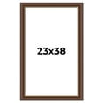thumbnail image 1 of 23x38 Copper and Brown Real Wood Picture Frame Width 2 inches | Interior Frame Depth 0.5 inches |, 1 of 8