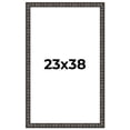 thumbnail image 1 of 23x38 Frame Black-Brown Medieval Solid Wood Picture Frame | 1.5 Inch Moulding Width | Gotham, 1 of 8