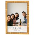 thumbnail image 1 of 23x38 Frame Gold Bamboo Solid Wood Picture Frame | 1 Inch Moulding Width | Interior Frame Depth, 1 of 8