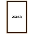 thumbnail image 1 of 23x38 Frame Gold Brown Plein Air Vintage Solid Wood Picture Frame | 1.75 Inches Moulding Width |, 1 of 8