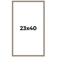 thumbnail image 1 of 23x40 Frame Silver Versailles Ornate Solid Wood Picture Frame | 1 Inch Moulding Width | Interior, 1 of 8