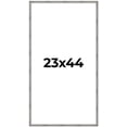 thumbnail image 1 of 23x44 Frame Silver Picture Frame - Complete Modern Photo Frame Includes UV Acrylic Shatter Guard, 1 of 8