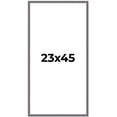 thumbnail image 1 of 23x45 Frame Blue Kingsley Pewter Solid Wood Picture Frame Width 0.75 Inches |Interior Depth 0.5, 1 of 8