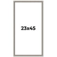 thumbnail image 1 of 23x45 Frame Grey Real Wood Picture Frame Width 1.25 inches | Interior Frame Depth 0.5 inches | Hans, 1 of 8