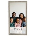 thumbnail image 1 of 23x45 Frame Grey Solid Wood Picture Frame Width 1 Inches | Interior Frame Depth 0.5 Inches |, 1 of 8
