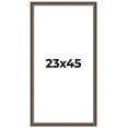 thumbnail image 1 of 23x45 Ornate Brown Real Wood Picture Frame Width 1.5 Inches | Interior Frame Depth 0.5 Inches |, 1 of 8