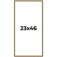 thumbnail image 1 of 23x46 Frame Gold Kingsley Distressed Solid Wood Picture Frame Width 0.75 Inches | Interior Frame, 1 of 8
