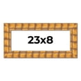 thumbnail image 1 of 23x8 Frame Beige Real Wood Picture Frame Width 3 inches | Interior Frame Depth 0.5 inches | Natural, 1 of 8