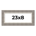 thumbnail image 1 of 23x8 Frame Grey Real Wood Picture Frame Width 2.75 Inches | Interior Frame Depth 0.5 Inches | Linus, 1 of 8