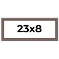 thumbnail image 1 of 23x8 Frame Silver Real Wood Picture Frame Width 1.25 Inches | Interior Frame Depth 0.5 Inches |, 1 of 8