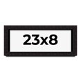 thumbnail image 1 of 23x8 Shadow Box Black Solid Wood Display Picture Frame | 1 Inch Rabbet Depth | | 1.375 Inch, 1 of 4