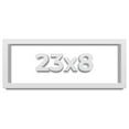 thumbnail image 1 of 23x8 Shadow Box High Gloss White Display Frame | 1.625 Inches Deep | 1 Inch Moulding Width | Solid, 1 of 4