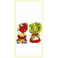 thumbnail image 1 of 24.00In Mr  Mrs Vegetable Kitchen Towel, Cotton, Vintage Flour Sack 100% Cotton Vl01, 1 of 3
