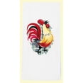 thumbnail image 1 of 24.00In Rooster Deluxe Flour Sack, Cotton, 50'S Kitchen 100% Cotton Vl21, 1 of 3