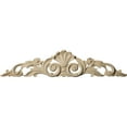 thumbnail image 1 of 24 1/8"W x 5 1/8"H x 3/4"D Medium Farmingdale Center with Scrolls, Rubberwood, 1 of 3