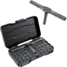 24-in-1 magnetic screwdriver set, detachable and self-assembling precision screwdriver tool kit, suitable for magnetic DIY precision tool set for computers, mobile phones, watches and bicycles