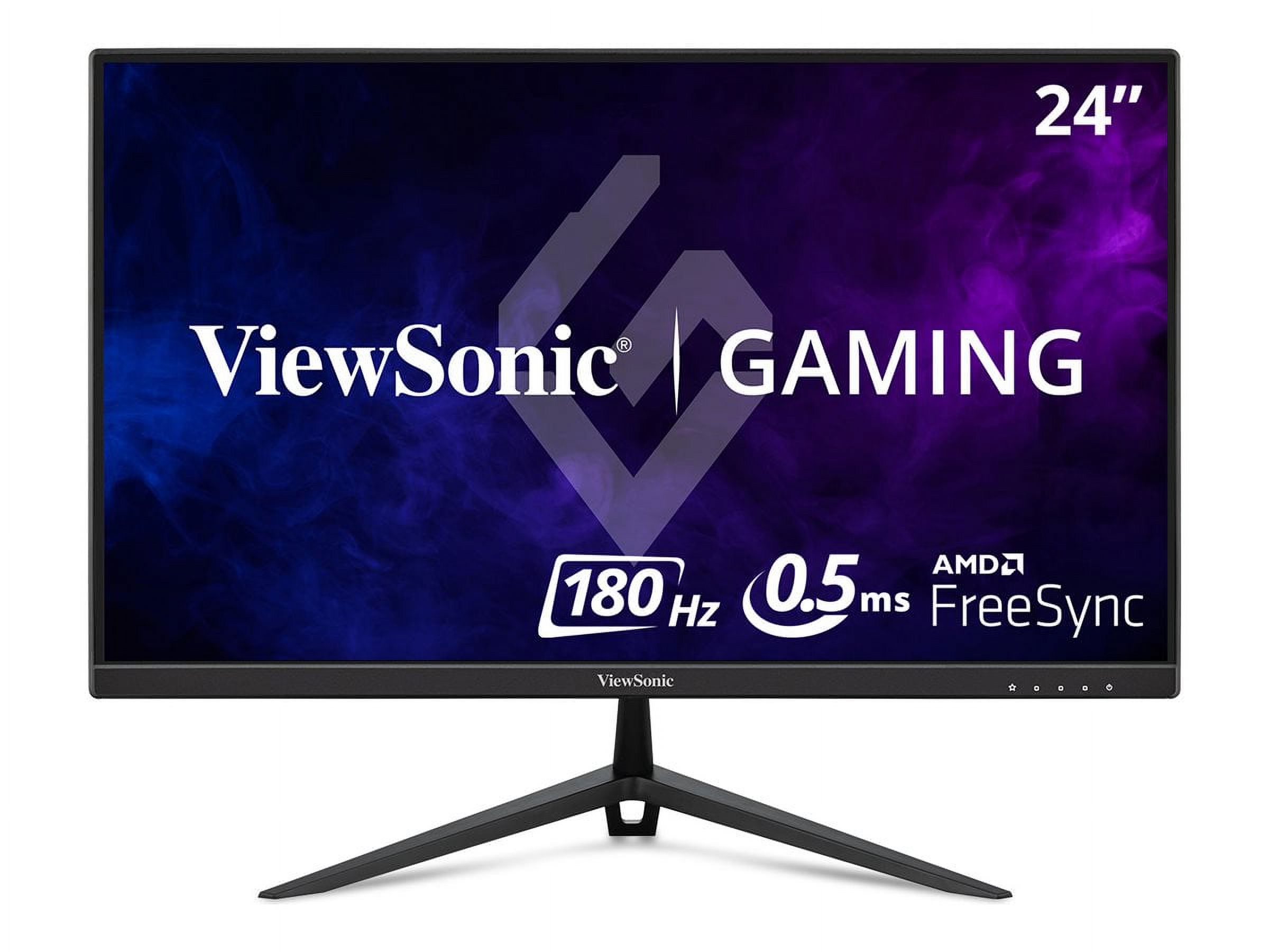 ViewSonic VX2428A 24 Inch 1080p 0.5ms 180Hz IPS Gaming Monitor with FreeSync, HDMI 1.4, and DisplayPort Inputs