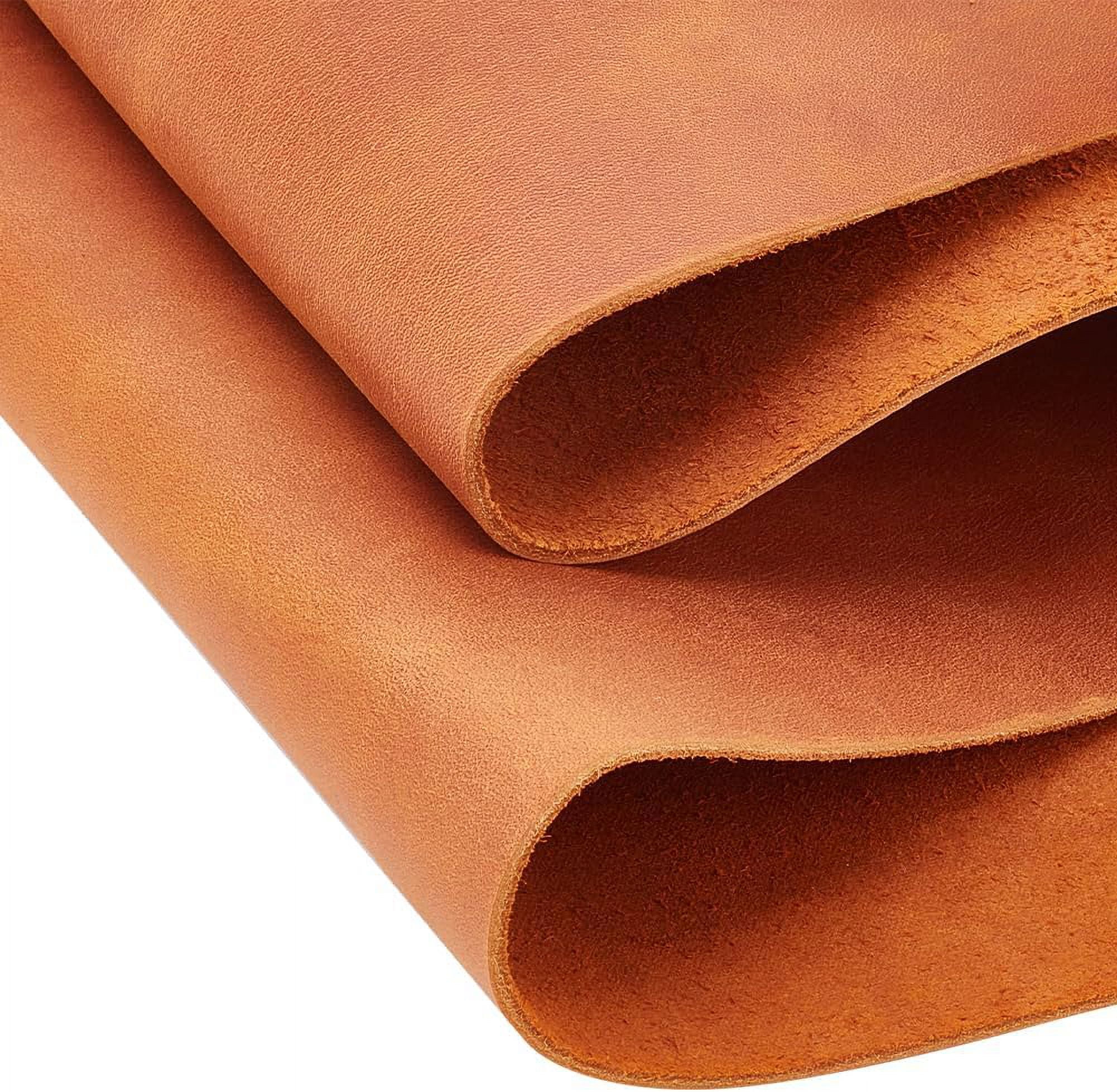 24×12" PU Leather Sheets 2mm Thick Tooling Leather Square Cowhide Craft Leather Pieces Rectangle Leather Fabric for Crafts Tooling Sewing Hobby Workshop Peru colorful