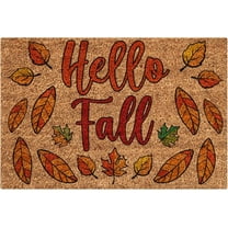24×16 Inches Seasonal Fall Door Mats for Front Door-Autumn Seasonal Thanksgiving Halloween Outdoor Pumpkin Doormats,Non Slip Front Door Mats for Indoor Entrance