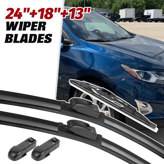 24"+18"+13" Windshield Wiper Blades Replacement for Chevrolet Equinox 2012-2022