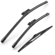24"+18"+14" Windshield Wiper Blades Fit for Mazda CX5 CX9 2017-2021 2022 2023 2024 CX-5 CX-9 Original Equipment Wiper Blades Top LockSet of 3