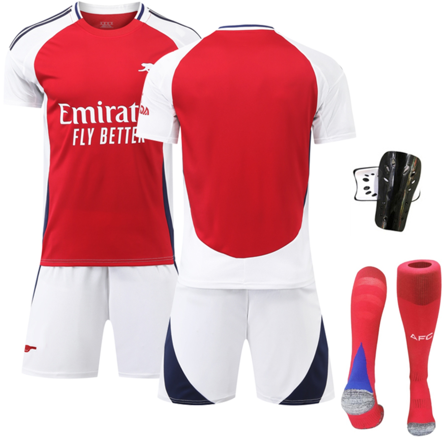 24/25 Arsenal Home Customized Soccer Training Jerseys Kits for kids And