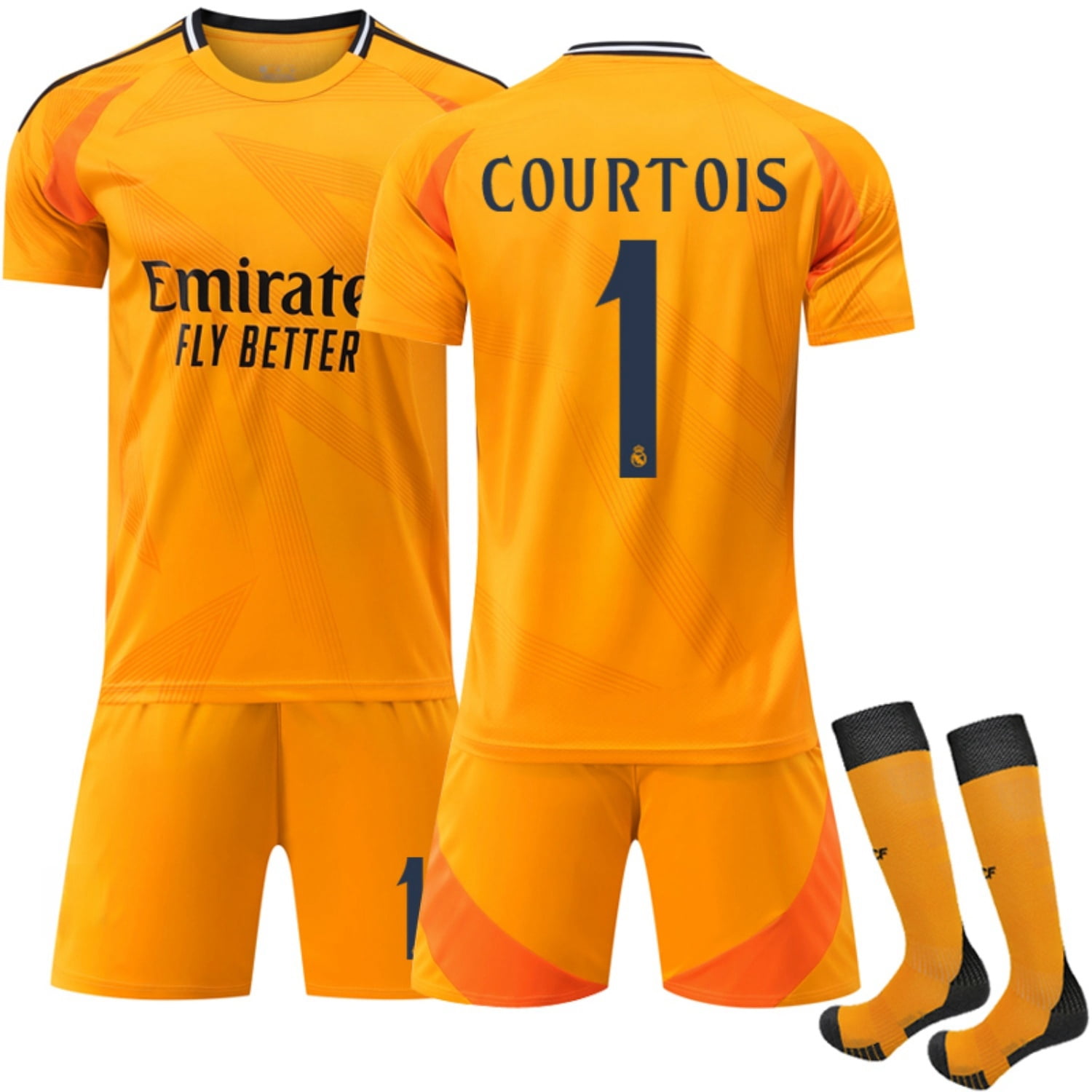 24/25 Away New Soccer Activewear No.1 Courtois Fans Soccer Jerseys Kits