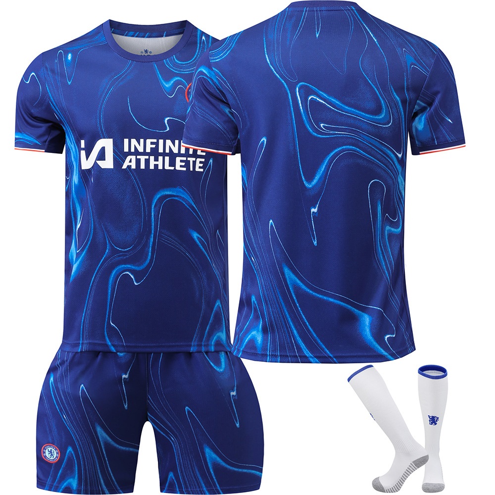 24/25 Chelsea Home Soccer Activewear No Number Fans Training Football