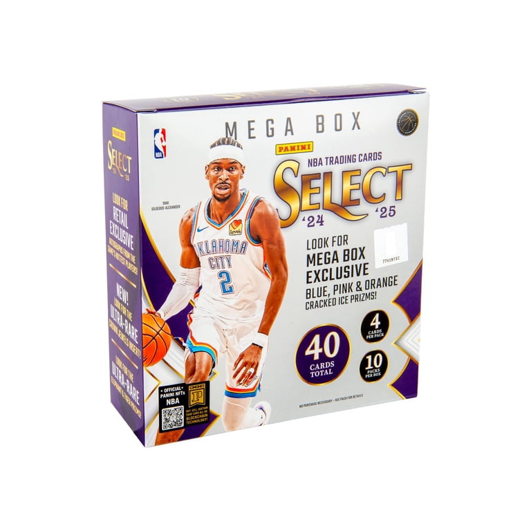 2024-25 Panini Select Basketball Trading Cards Mega Box - Walmart.com