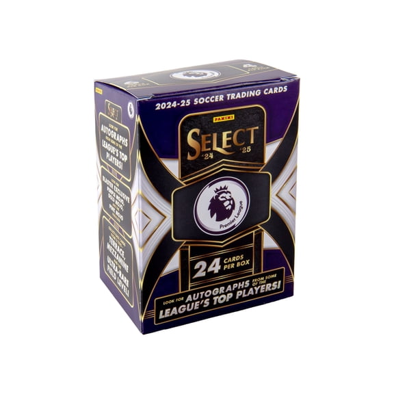 2024-25 Panini Select Premier League Soccer Trading Cards Blaster Box