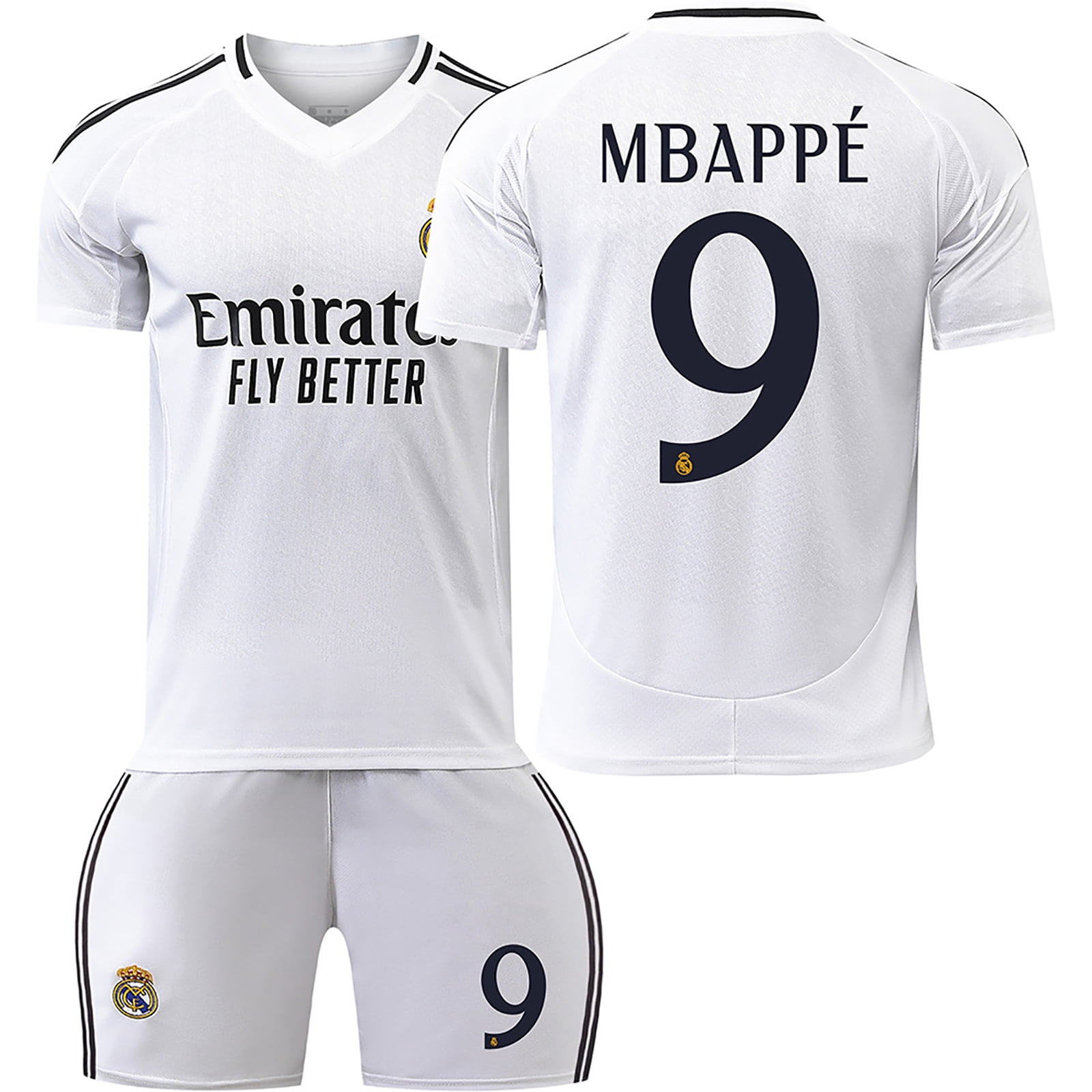 24/25 Real Madrid Madrid Jersey- Mbappe Jersey Kids Youth Soccer Shirt