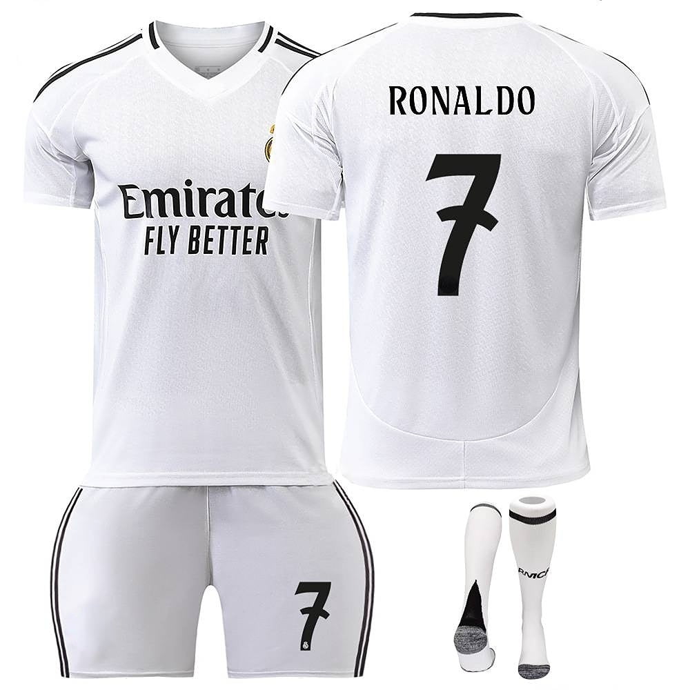 24/25 Soccer Activewear No.7 Ronaldo Fans Training Football Jerseys