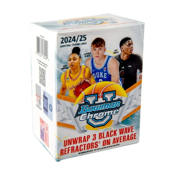 24-25 TOPPS BOWMAN UNIVERSITY CHROME BASKETBALL VB