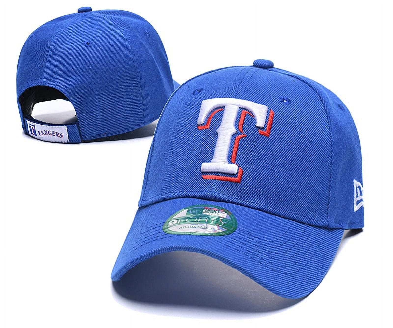 2425 Texas Rangers Adjustable flattop hat Men's and Women's