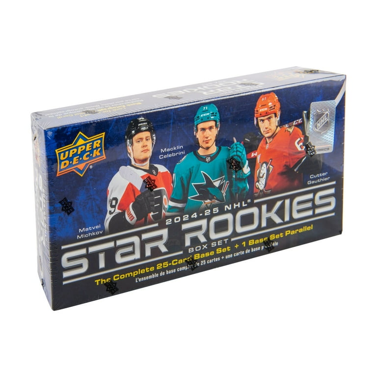 ROOKIES(ルーキーズ)セット 2024-25 Upper Deck NHL Star Rookies Trading Cards Box Set