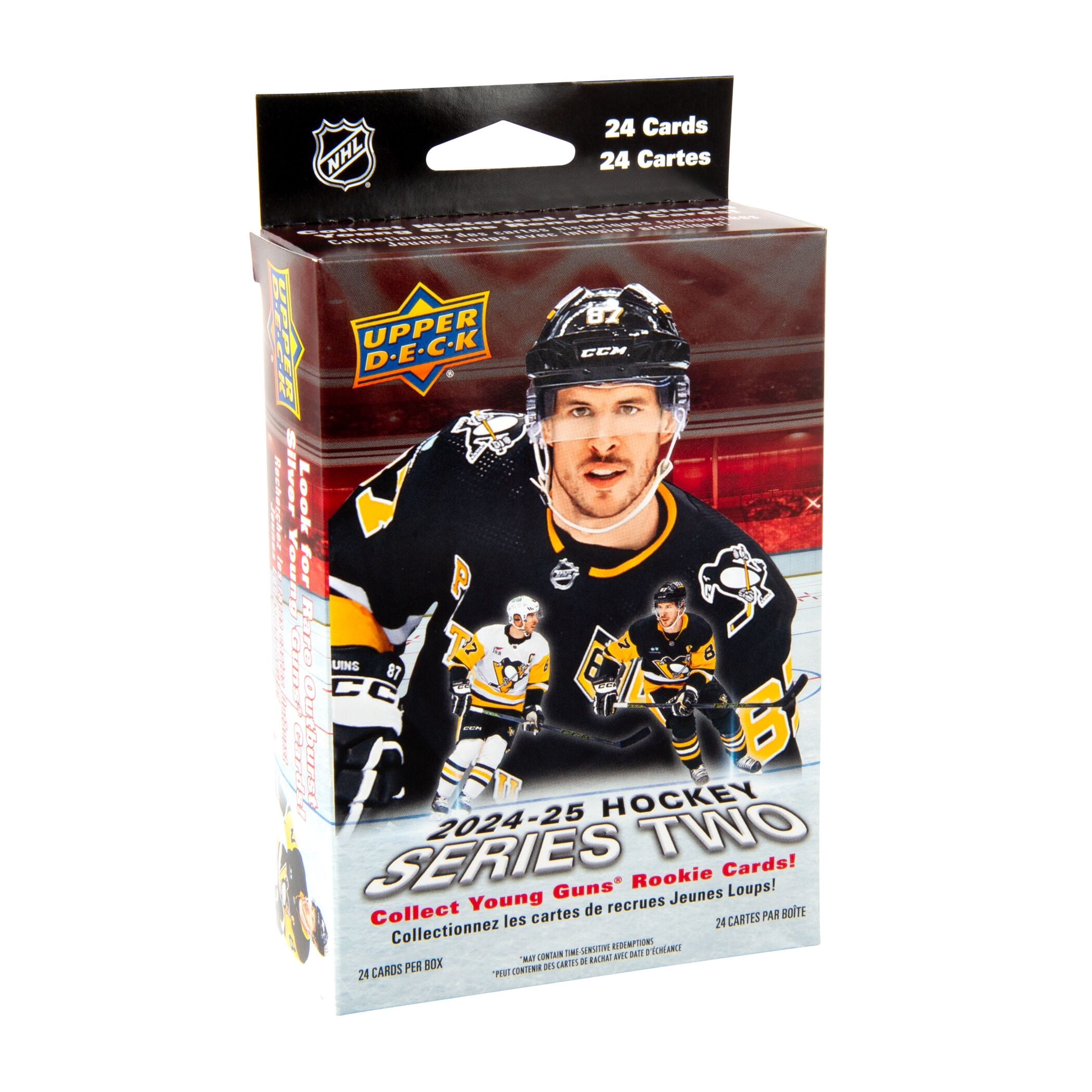2024-25 Upper Deck Series 2 Hockey Trading Cards Hanger Box