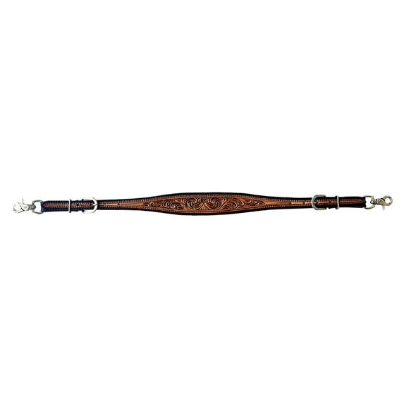 24-27 In HILASON Horse Leather Wither Strap Brown