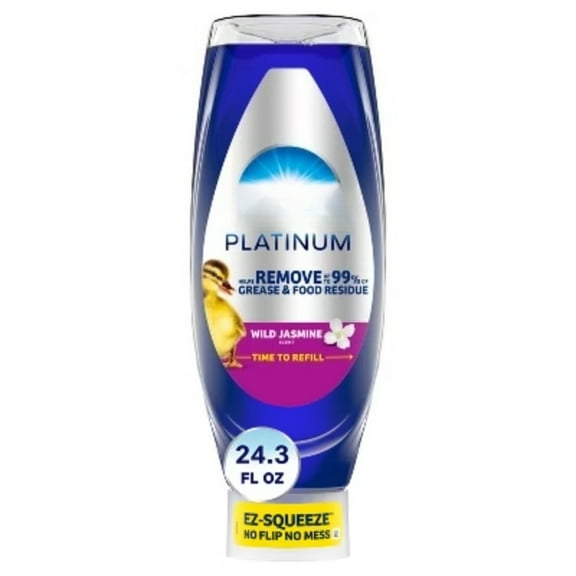 Platinum Ez Squeeze Wild Jasmine Dish Soap, 24.3 fl oz