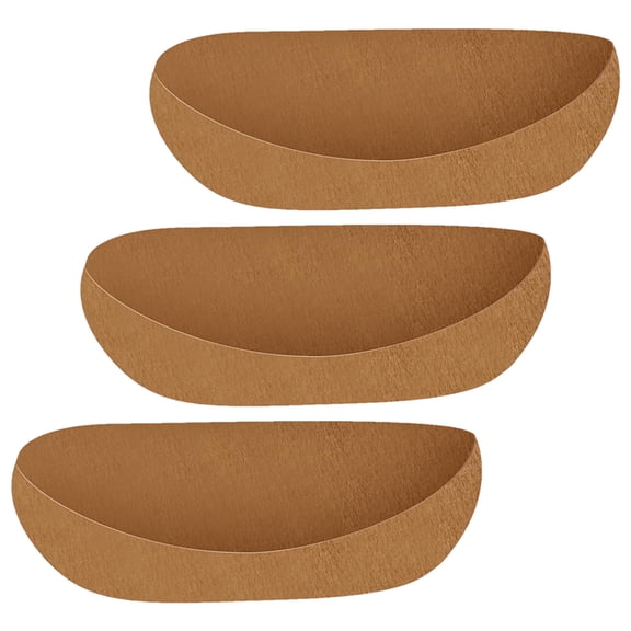 24/30/36 Inch Planter Liners for Window Box, 2Pcs Window Basket Liners Fabric Planter Liners Hanging Flower Box Liner Felt Trough Planter Insert Non-Woven Plant Liner Replacement for Garden Planters