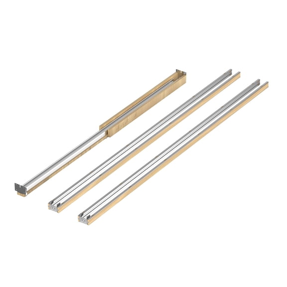 24-30"x80" Pocket Door Frame Kit, Soft-Close Smooth Slide, Galvanized Steel & Wood, Easy Install